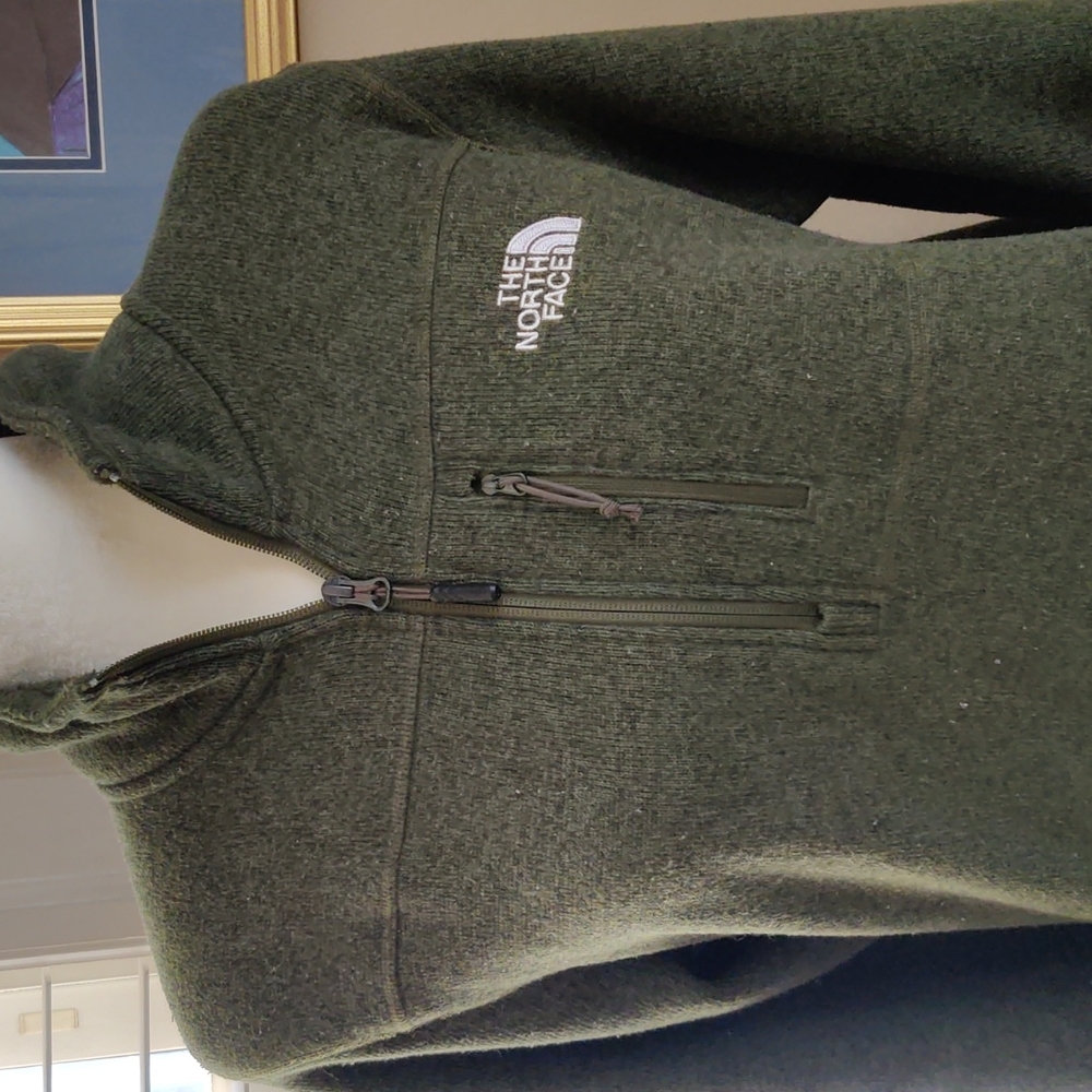 North face Mens khaki green